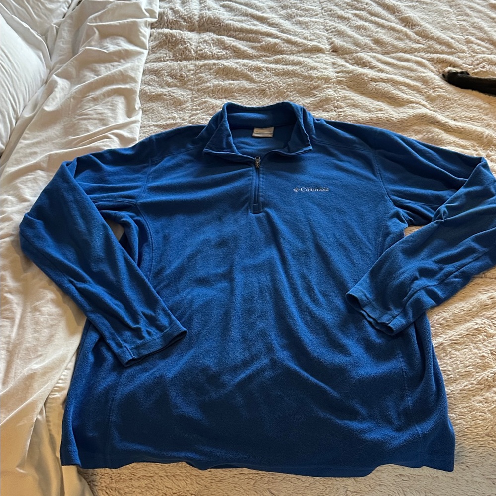 Columbia Royal Blue Fleece Pullover